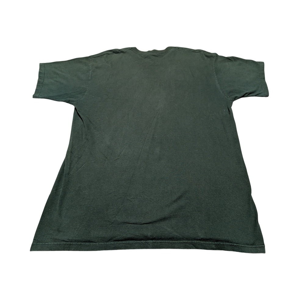 Fruit of the Loom T-Shirt Mens XL Green Durkins Chicago Vintage Heavy Cotton Tee - Picture 8 of 8